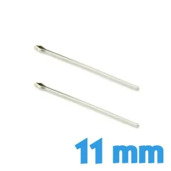 Goupilles 11 mm vendues par 2 pour bracelet montre pas chère