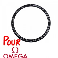 Insert Lunette Montre OMEGA Speedmaster 39,70 mm Tachymètre
