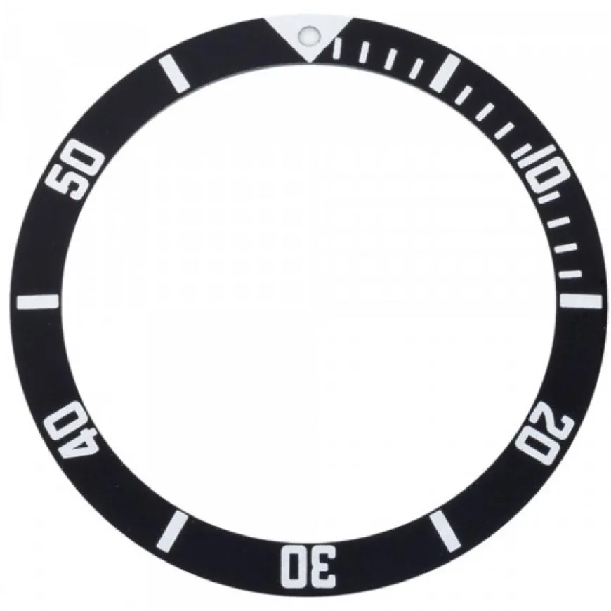 Insert Lunette Montre TAG HEUER 980.020 Noir 34,85 mm