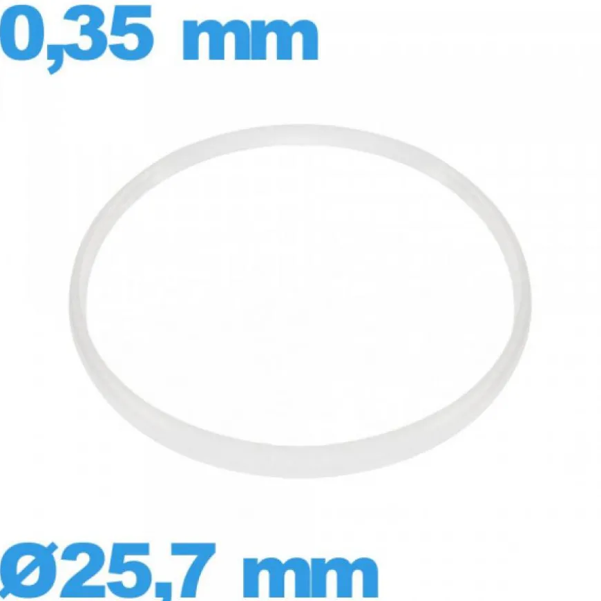 Joint de marque Sternkreuz verre horlogerie - 25,7 X 0,35 mm