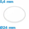Joint  d'horlogerie   24 X 0,4 mm