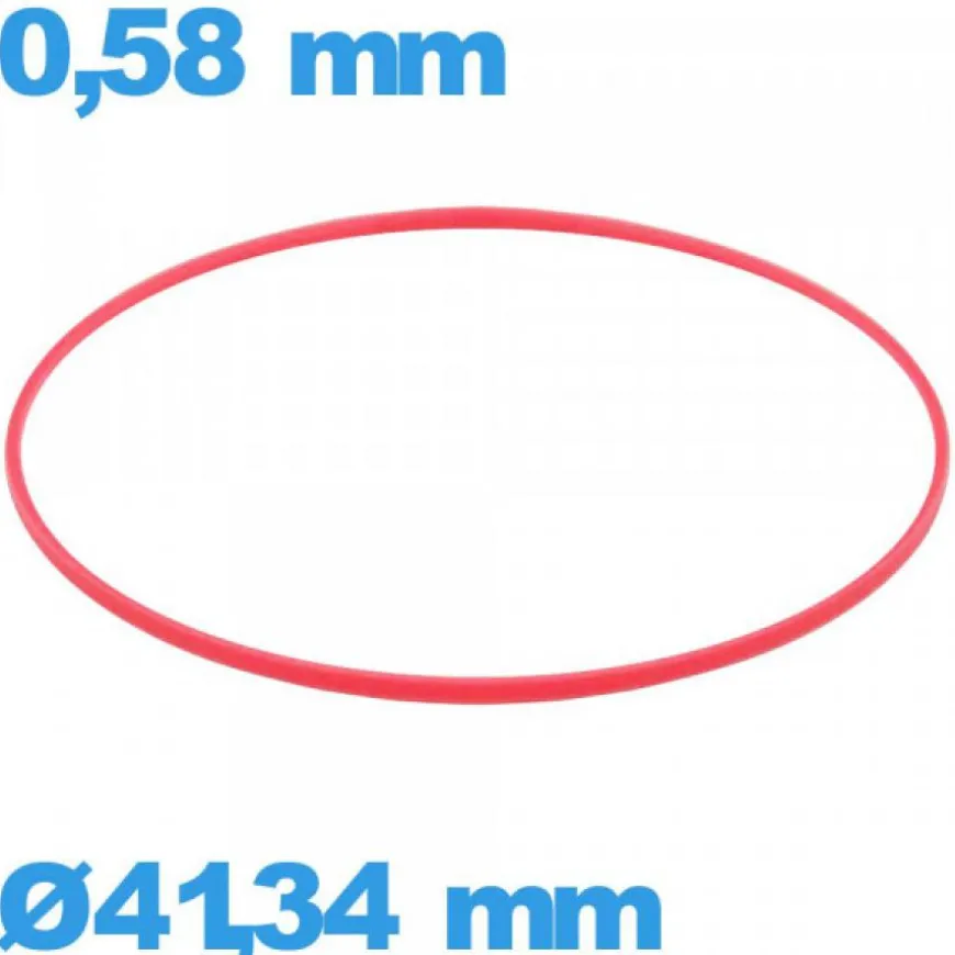 Joint d'horlogerie - 41,34 X 0,58 mm cylindrique