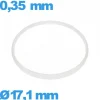 Joint  montre   17,1 X 0,35 mm