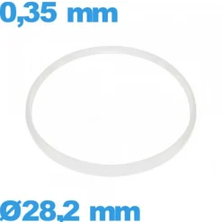 Joint  pas cher verre d'horlogerie ISO Swiss 28,2 X 0,35 mm