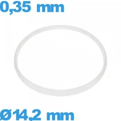 Joint pour horlogerie Sternkreuz   blanc  14,2 X 0,35 mm