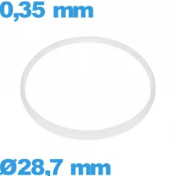 Joint verre horlogerie Sternkreuz 28,7 X 0,35 mm   Cylindrique