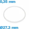 Joint verre horlogerie 27,3 X 0,35 mm    i-Ring de marque Sternkreuz