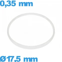 Joint verre montre Sternkreuz  blanc 17,5 X 0,35 mm