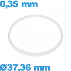 Joint  verre montre   37,36 X 0,35 mm blanc