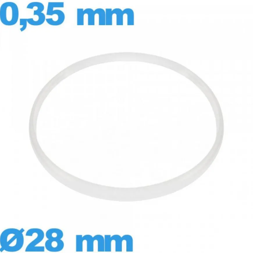 Joint verre montre 28 X 0,35 mm i-Ring