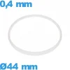 Joint  verre pour horlogerie  40 X 0,35 mm