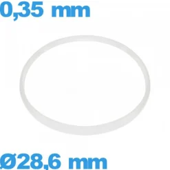 Joint verre pour horlogerie 28,6 X 0,35 mm  Hytrel pas cher