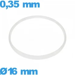 Joint   verre pour horlogerie - 16 X 0,35 mm