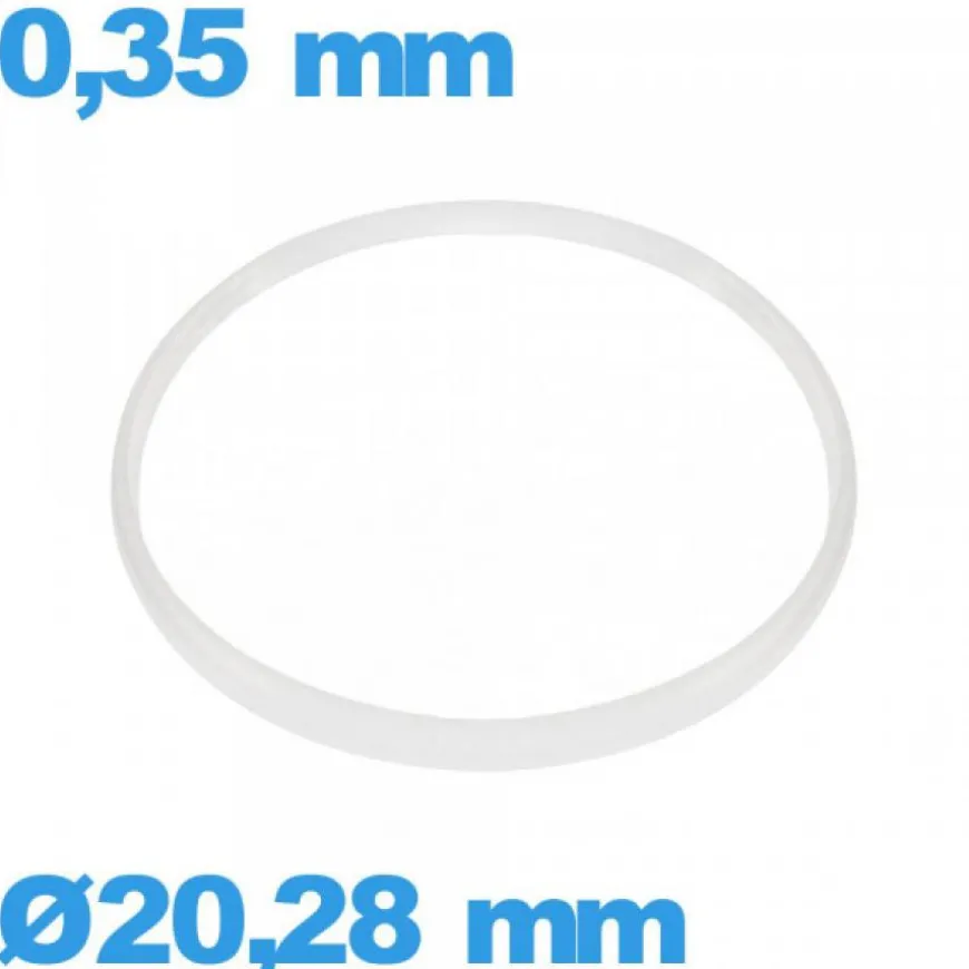Joint verre pour horlogerie 20,28 X 0,35 mm i-Ring