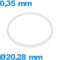 Joint verre pour horlogerie      20,28 X 0,35 mm pas cher