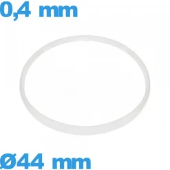 Joint verre pour montre de marque Sternkreuz 44 X 0,4 mm     blanc