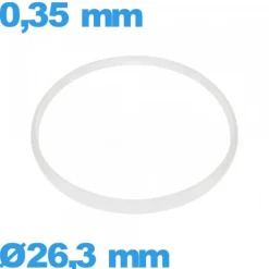 Joint verre pour montre  26,3 X 0,35 mm i-Ring Hytrel