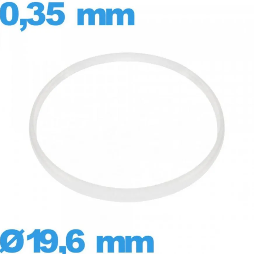 Joint 19,6 X 0,35 mm d'horlogerie