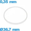Joint   36,7 X 0,35 mm   horlogerie