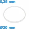 Joint   20 X 0,35 mm i-Ring d'horlogerie