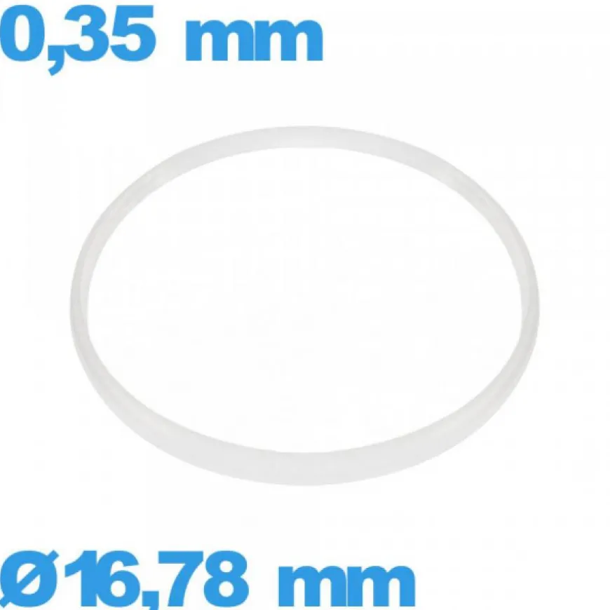 Joint 16,78 X 0,35 mm montre ISO Swiss