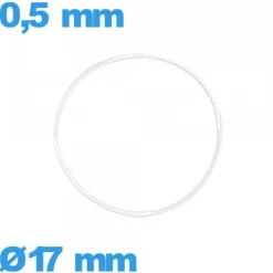 Joint  17 X 0,5 mm O-ring de montre silicone