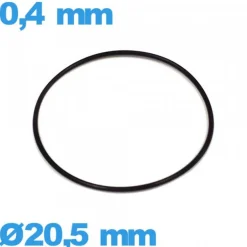 Joint  20,5 X 0,4 mm pour horlogerie NBR O-ring