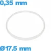 Joint  17,5 X 0,35 mm pour montre