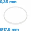 Joint  17,6 X 0,35 mm verre de montre  pas cher  de marque Sternkreuz