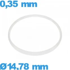 Joint  14,78 X 0,35 mm verre d'horlogerie    pas cher