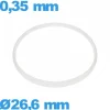 Joint  26,6 X 0,35 mm verre montre  i-Ring  pas cher