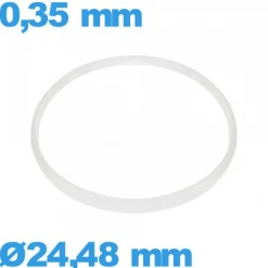Joint  24,48 X 0,35 mm verre montre ISO Swiss i-Ring