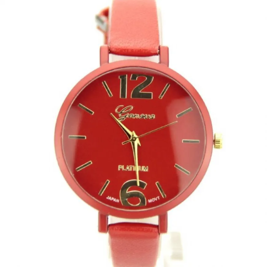 Jolie Montre Geneva petit bracelet femme pas chère