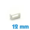 Loop Blanc 12 mm bracelet