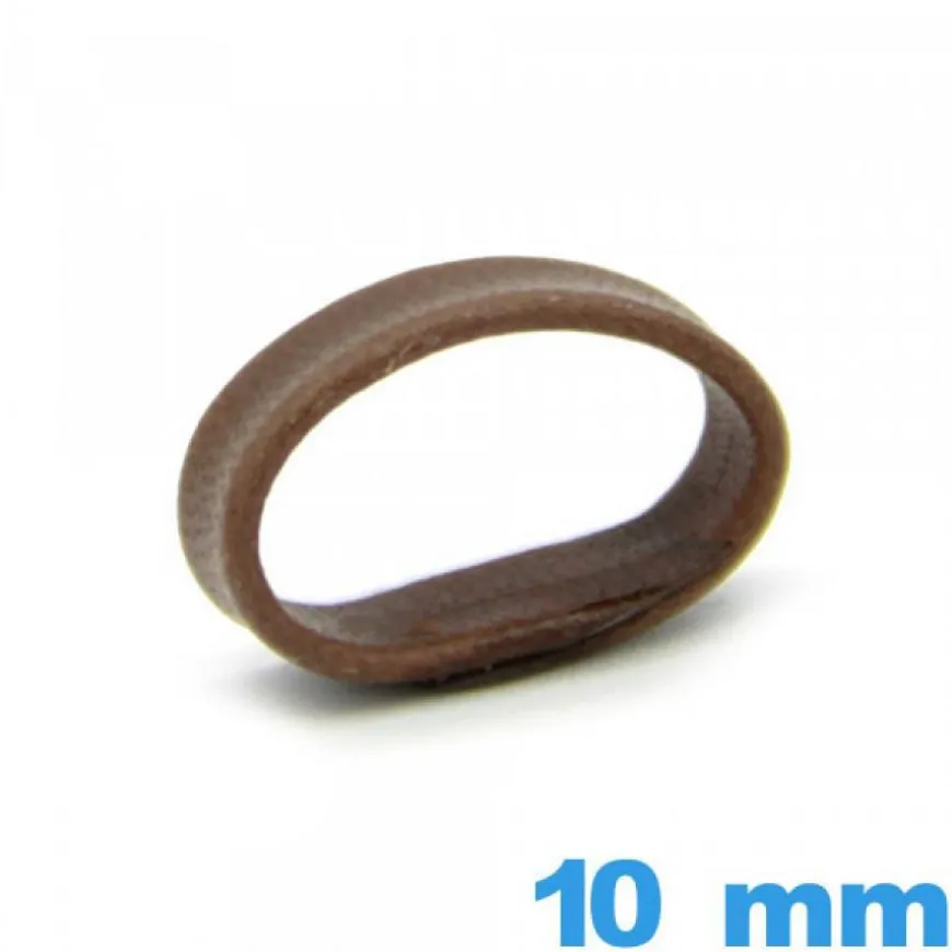 Loop Brun 10 mm Bracelet de Montre