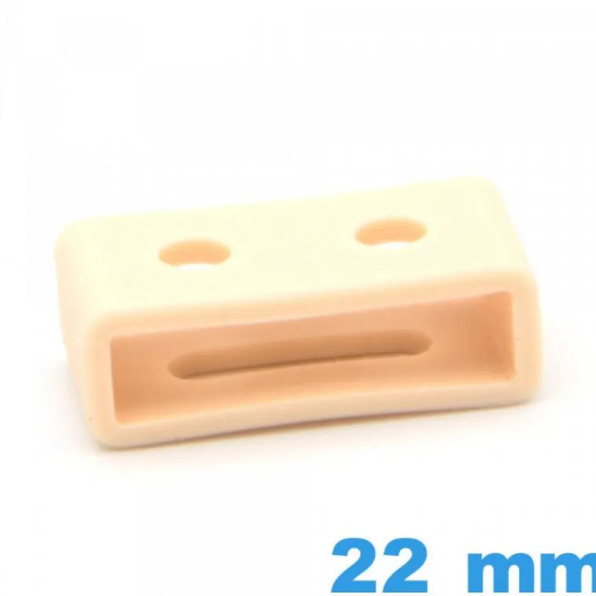 Loop Casio Series bracelet Silicone 22 mm - Blanc cassé