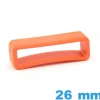 Loop de bracelet Plastique 26 mm  - Orange