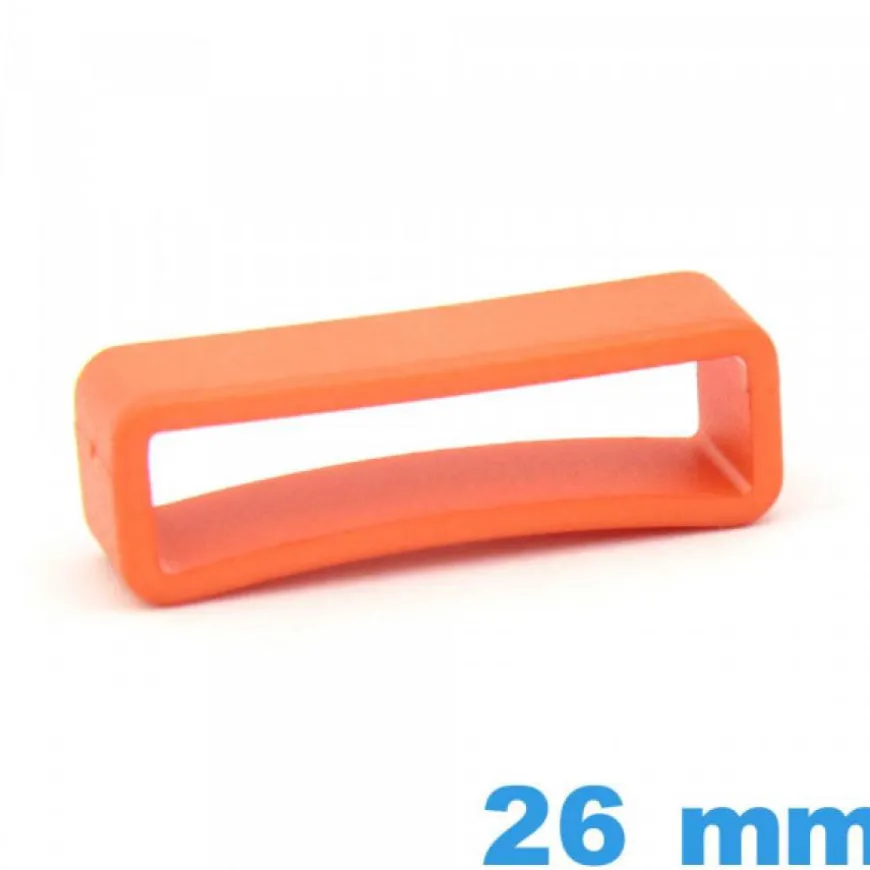 Loop de bracelet Plastique 26 mm - Orange