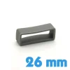 Loop de montre Silicone 26 mm  - Gris