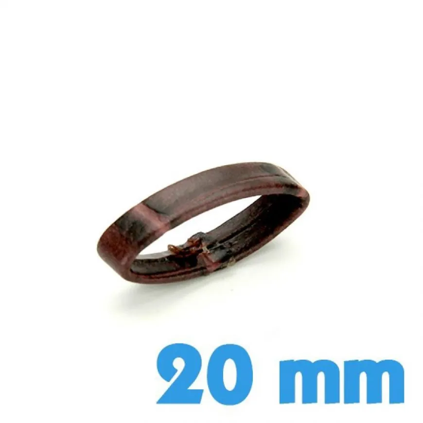 Loop pour bracelet 20 mm - Brun