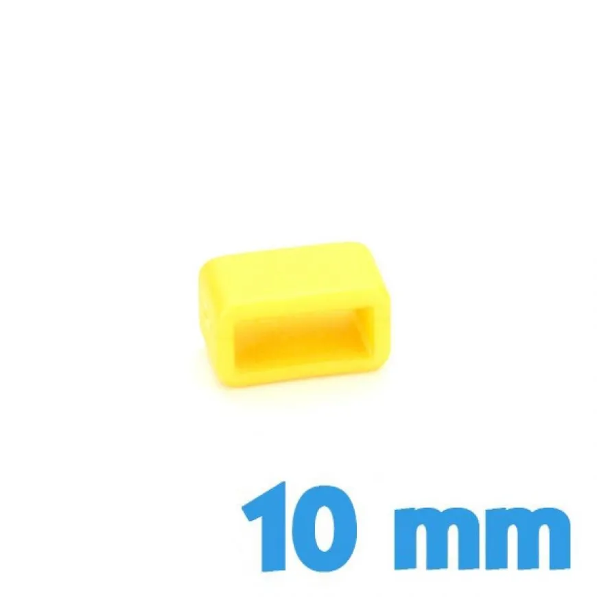 Loop pour bracelet 10 mm Jaune