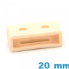Loop pour montre 20 mm  Casio Series Blanc cassé