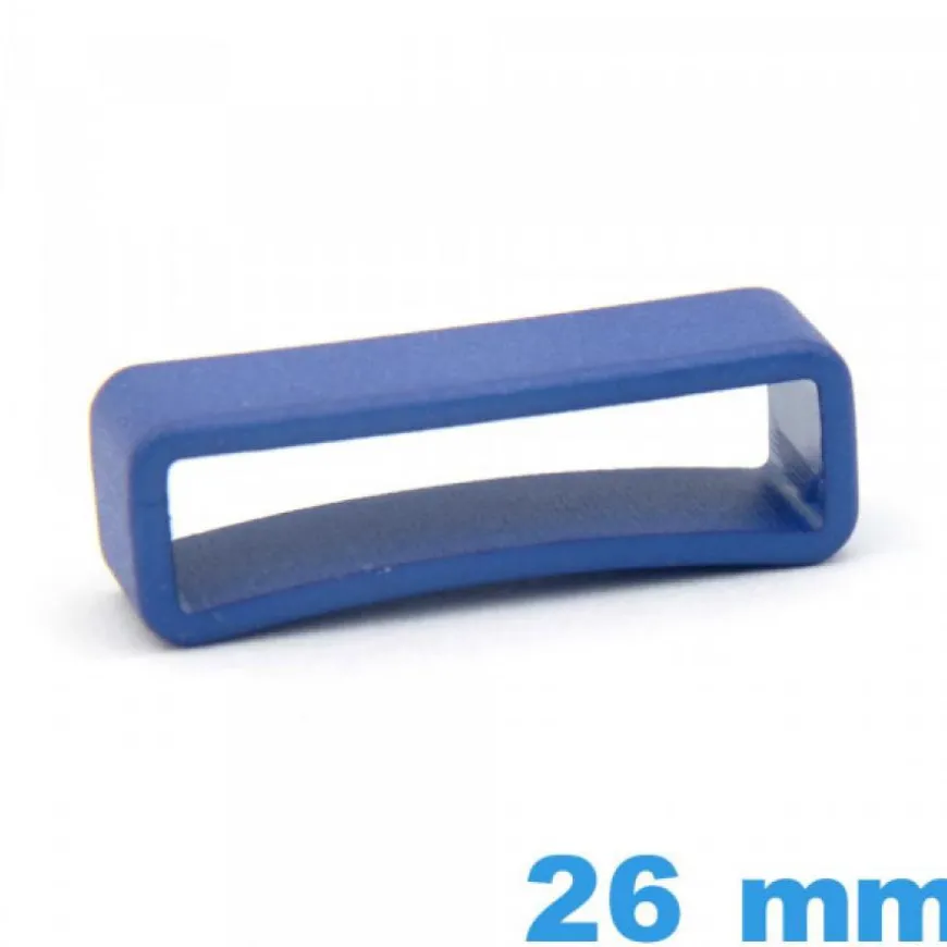 Loop pour montre Plastique Bleu 26 mm