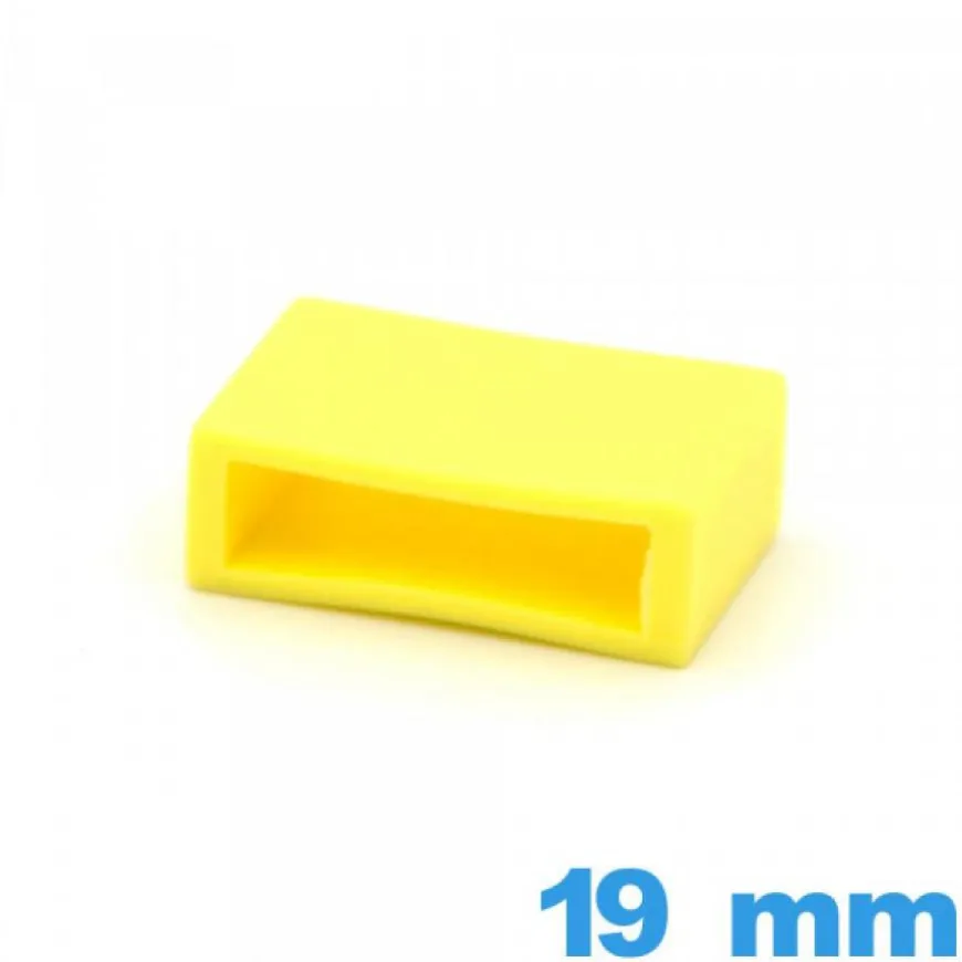 Loop pour montre pour Samsung R350 19 mm - Jaune