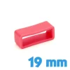 Loop Rouge Corail 19 mm pour bracelet pas cher