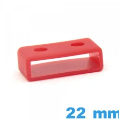 Loop Rouge 22 mm  Casio pour montre