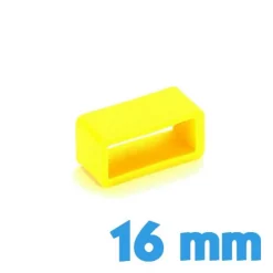 Loop Silicone Jaune 16 mm pour montre