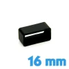 Loop Silicone Noir 16 mm pour bracelet