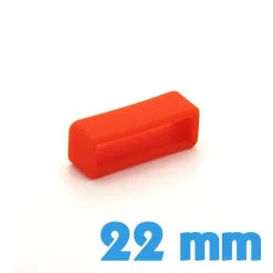 Loop Silicone Orange 22 mm pour montre