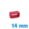Loop Silicone Rouge foncé 14 mm de bracelet